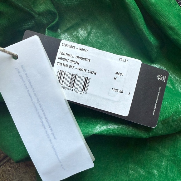 Vivienne Westwood NWT 1185$ 2023 Couture Pants w/ Waxed Linen - Picture 9 of 13